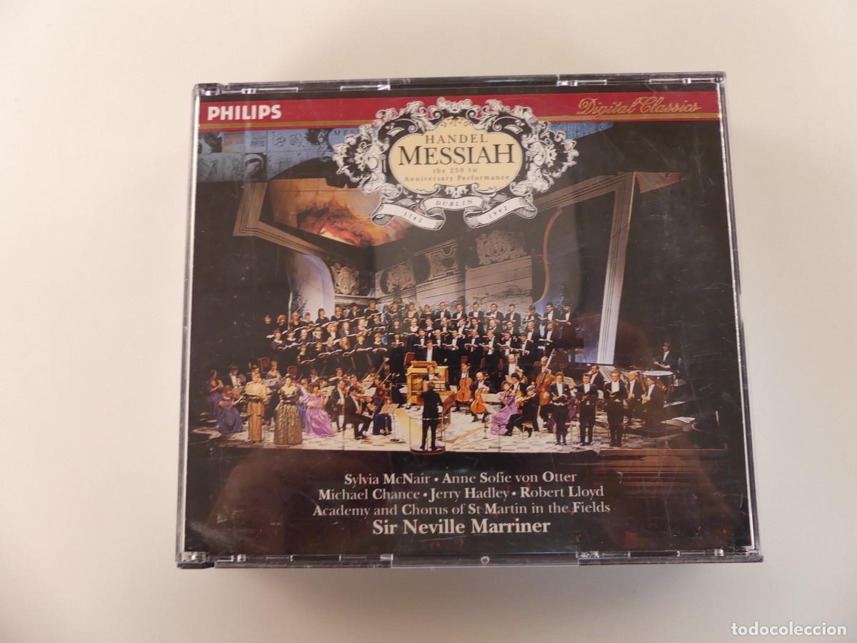 CDs de M&uacute;sica: BOX DE 2 CD&rsquo;S DE HANDEL &ndash; MESSIAH