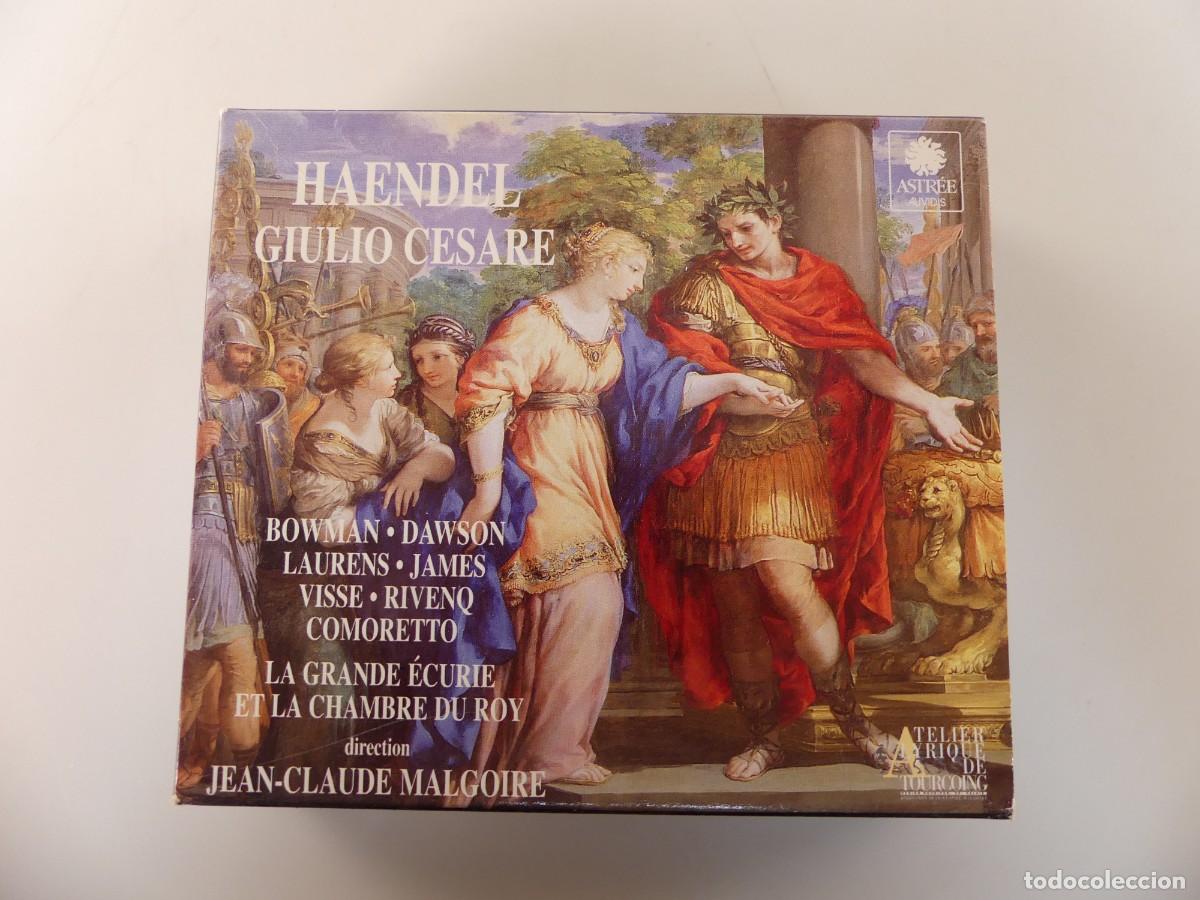 Musik-CDs: BOX DE 3 CD&rsquo;S DE HEENDEL &ndash; GIULIO CESARE