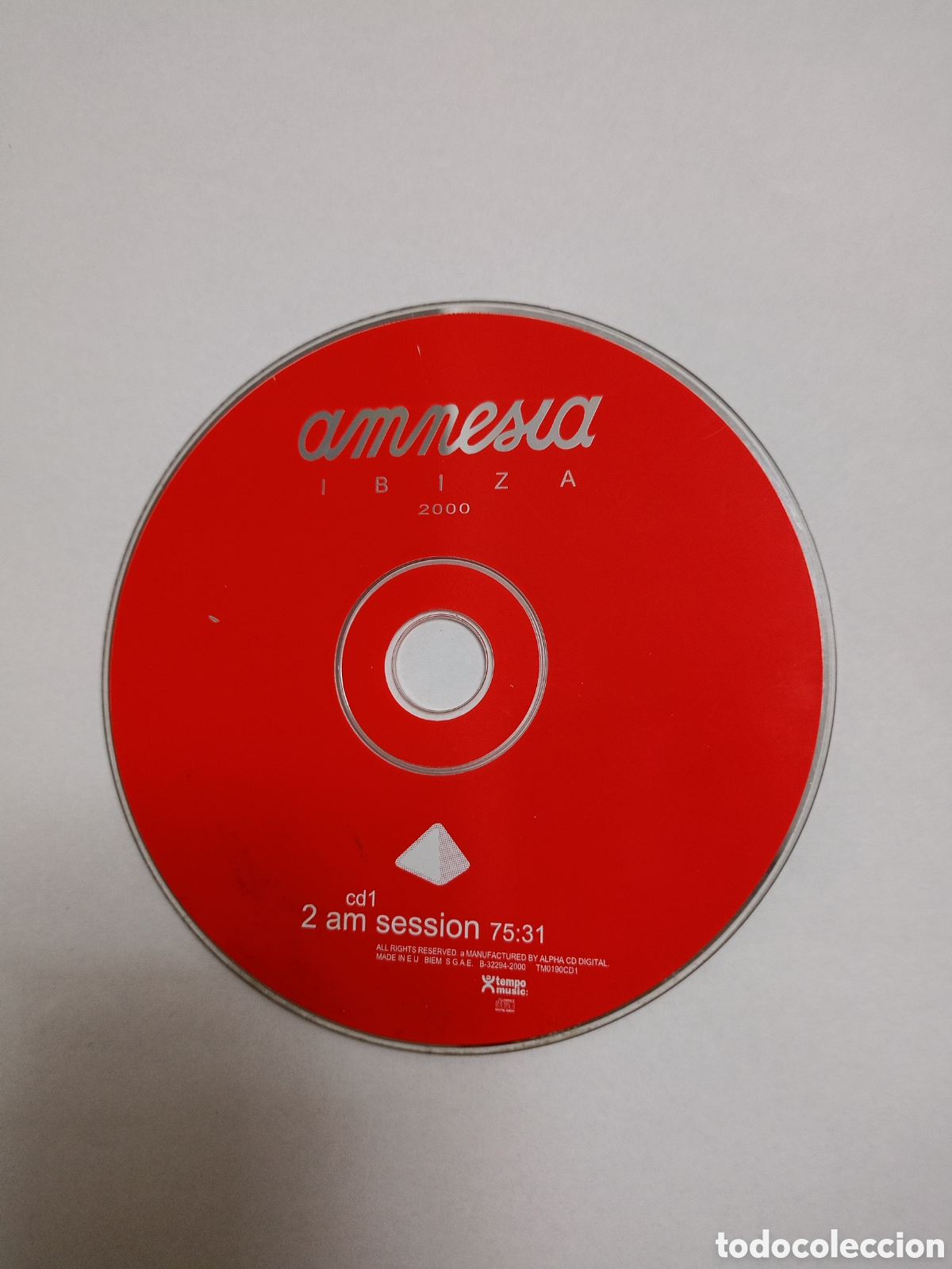 CDs de m&uacute;sica: Amnesia Ibiza 2 am session cd 1 - Foto 1