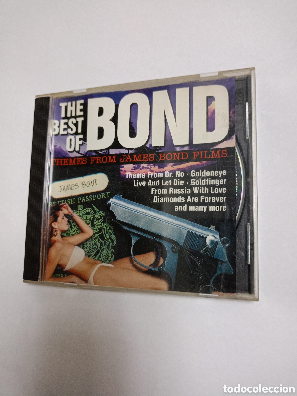Musik-CDs: Various Artists - Best of Bond 1997 CD Album, 18 Theme Tunes Goldeneye Etc