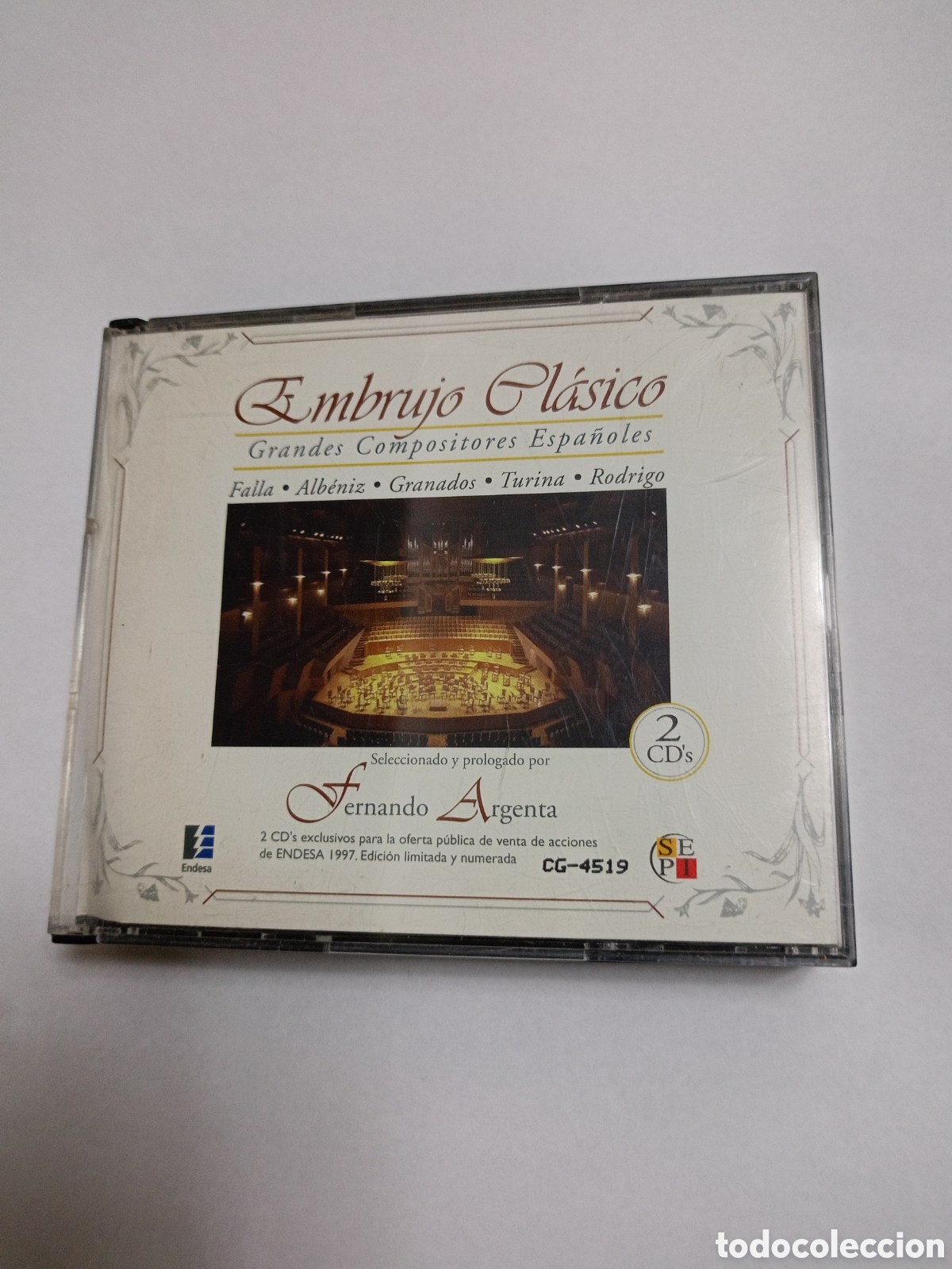 Musik-CDs: CD. EMBRUJO CLASICO m&uacute;sica cl&aacute;sica