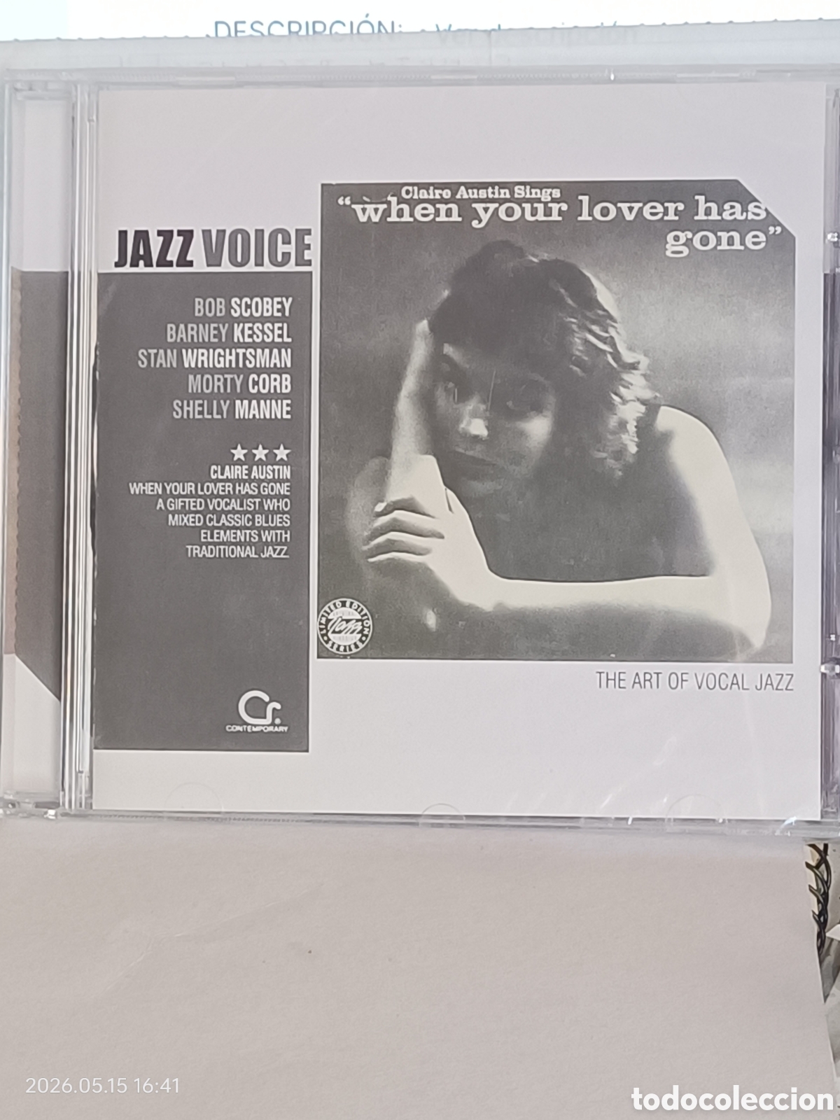 CD di Musica: Claire Austin when you lover has gone