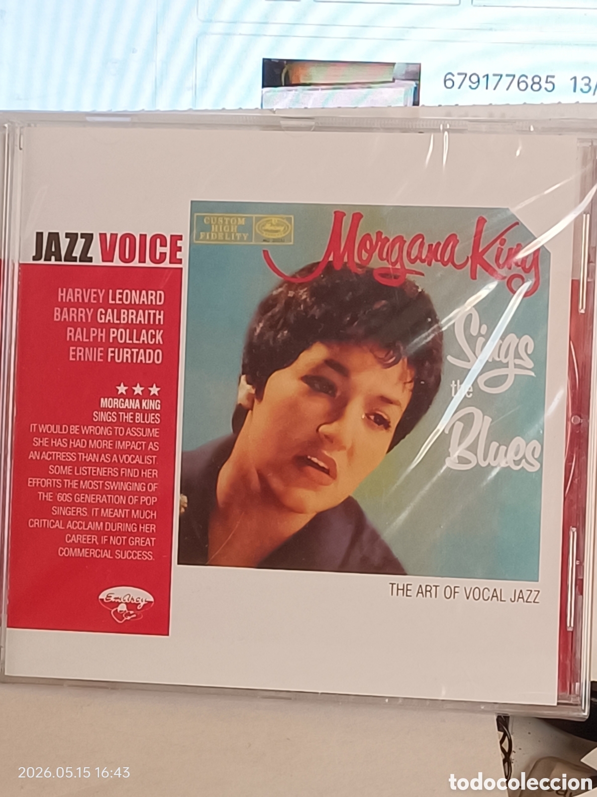 Music CDs: Morgana King Sings the blues