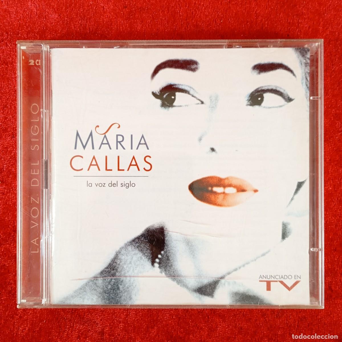 CDs de M&uacute;sica: MARIA CALLAS - LA VOZ DEL SIGLO - 2 CD'S - DISCOS DE M&Uacute;SICA - 7243 5 66634 2 8 / 3517