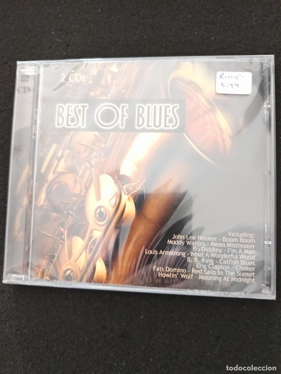 CDs de M&uacute;sica: 2 CD. BEST OF BLUES. JOHN LEE HOOKER, MUDDY WATERS Y OTROS