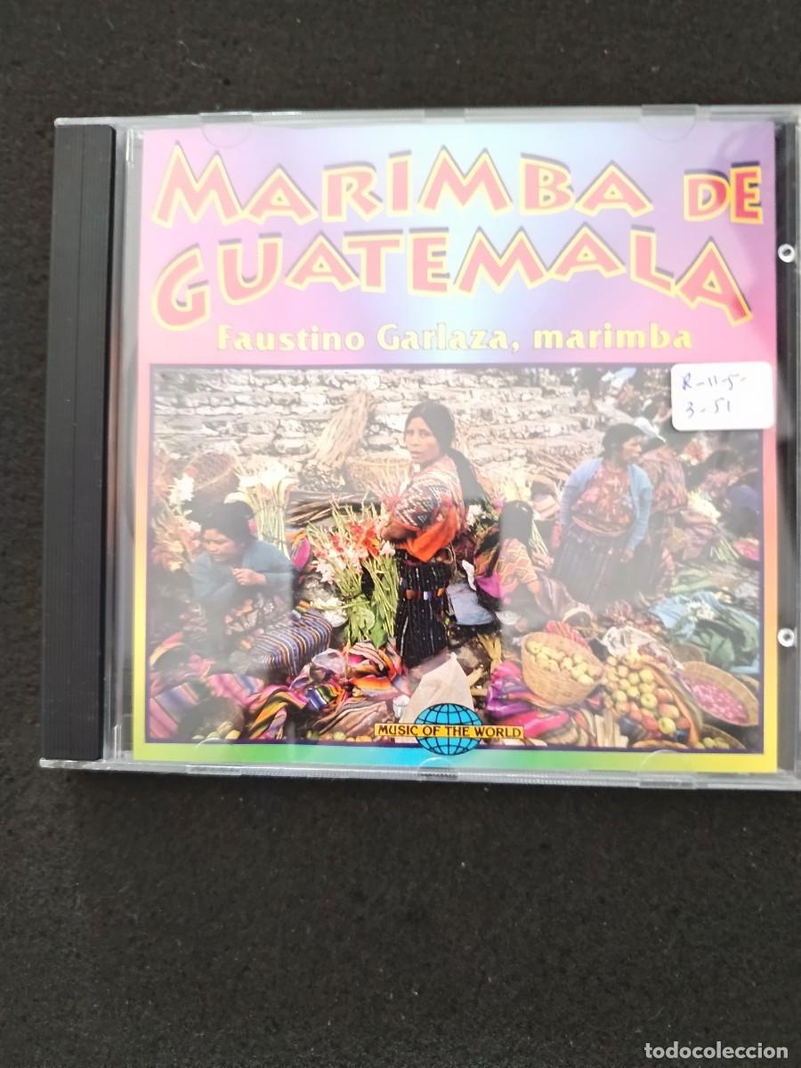 CDs de M&uacute;sica: MARIMBA DE GUATEMALA. FAUSTINO GARLAZA, MARIMBA