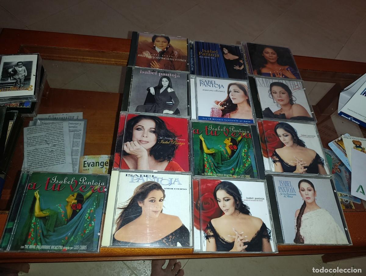 CDs de M&uacute;sica: LOTE DE 13 CD. ISABEL PANTOJA