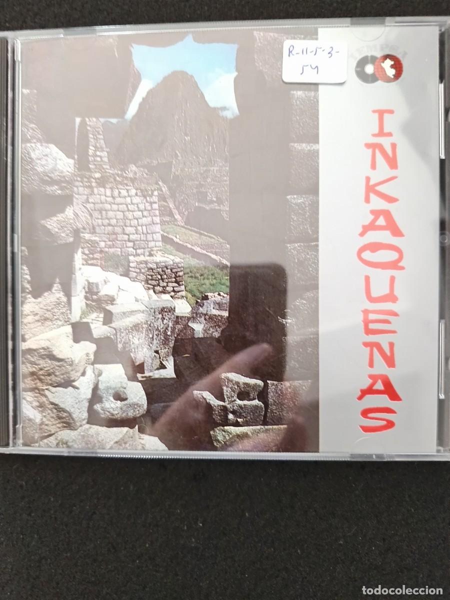 CDs de M&uacute;sica: INKAQUENAS. (EL CONDOR PASA, MOLIENDO CAFE, CHOLITA SERRANA Y OTRAS)