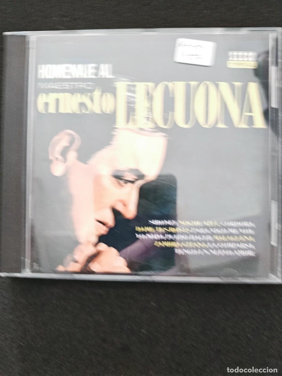 CDs de M&uacute;sica: HOMENAJE AL MAESTRO ERNESTO LECUONA