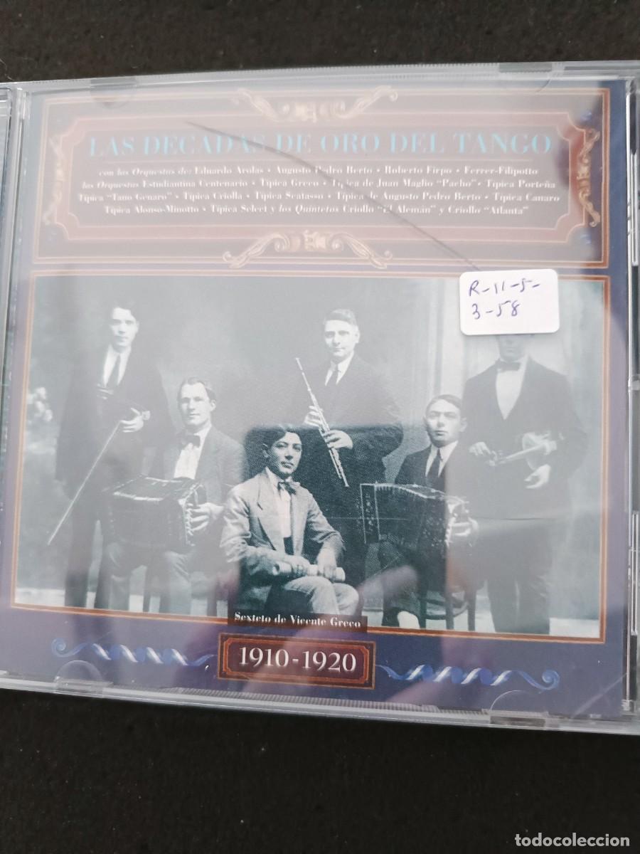 CDs de m&uacute;sica: LAS D&Eacute;CADAS DE ORO DEL TANGO. 1910-1920 - Foto 1