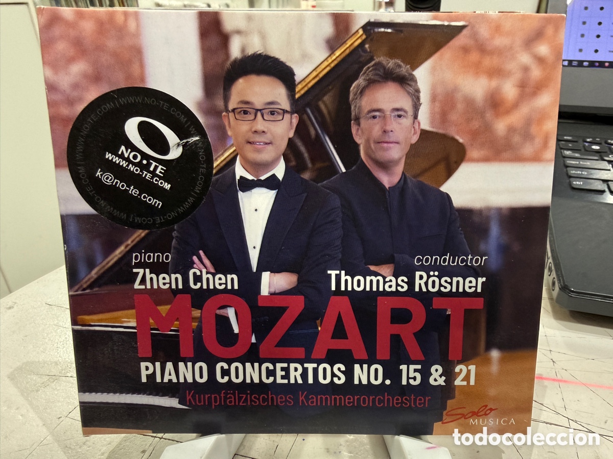 CDs de M&uacute;sica: Mozart - Zhen Chen, Thomas R&ouml;sner - Piano Concertos No. 15 & 21 (CD)