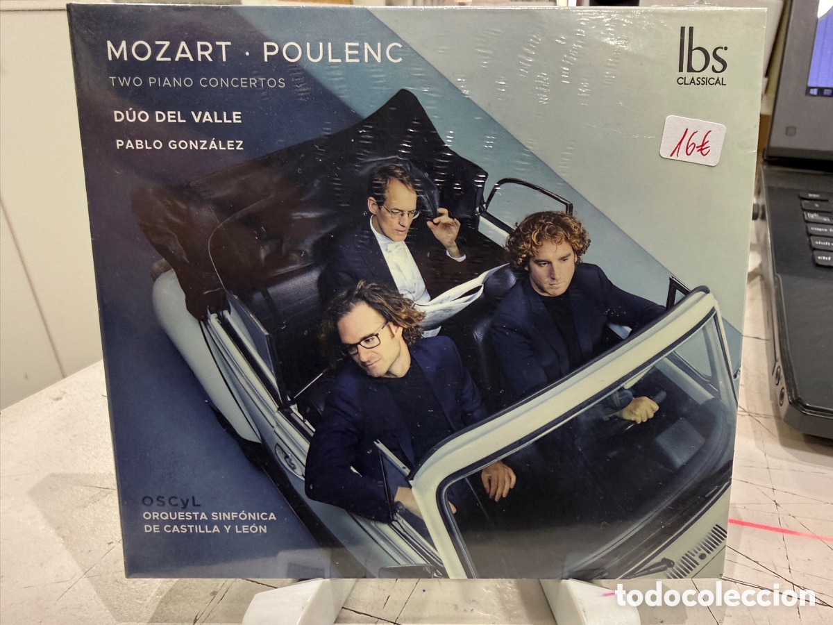 CDs de M&uacute;sica: Mozart, Poulenc- Duo Del Valle, Pablo Gonz&aacute;lez - Two Piano Concertos (CD) *Precintado*