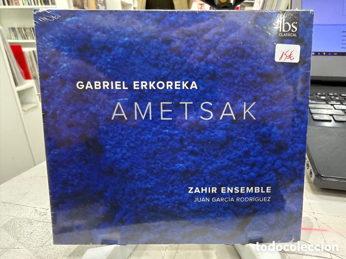 CDs de M&uacute;sica: Gabriel Erkoreka - Zahir Ensemble, Juan Garc&iacute;a Rodr&iacute;guez - Ametsak (CD) *Precintado*