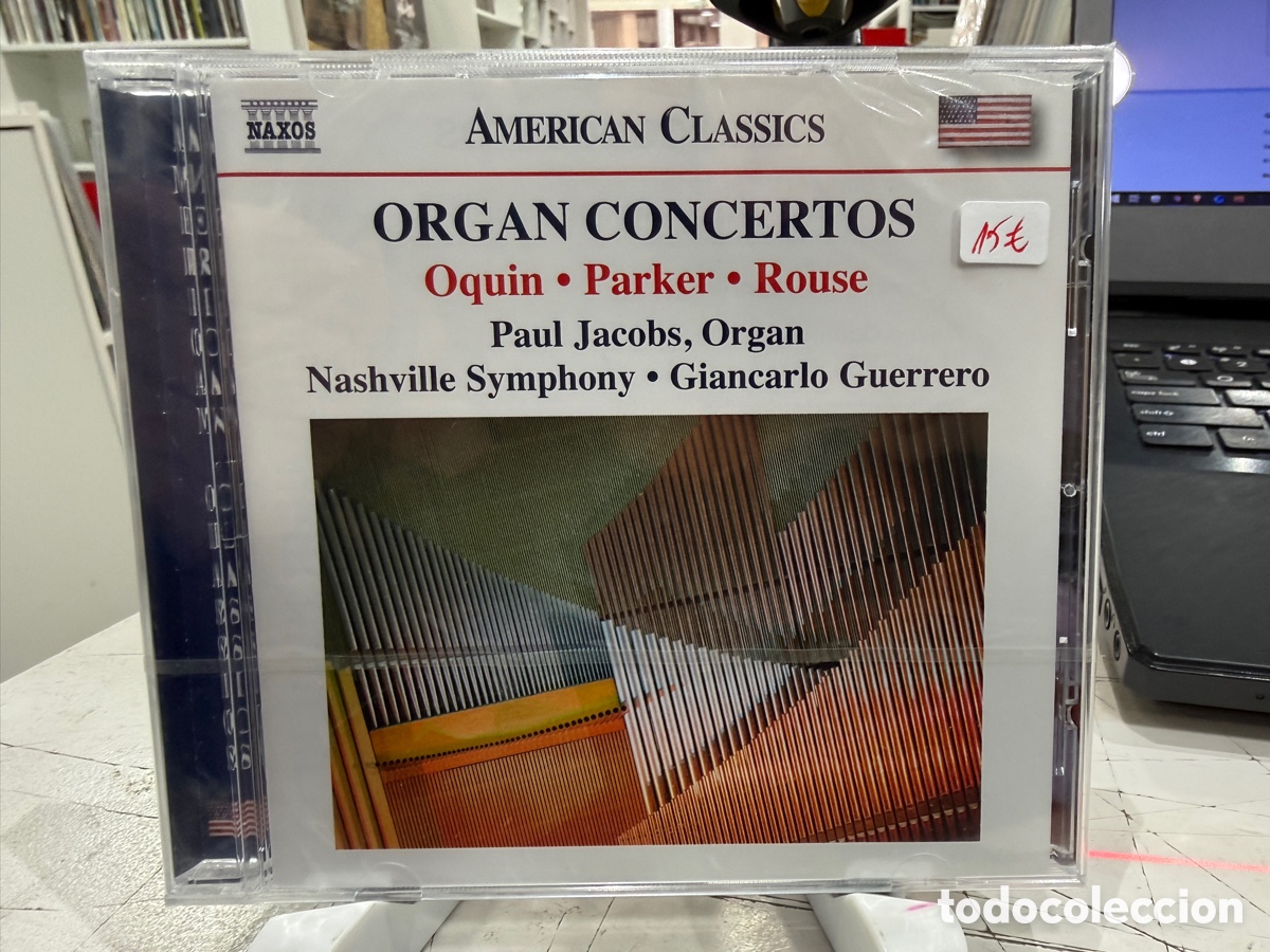 CDs de M&uacute;sica: Oquin, Parker, Rouse - Paul Jacobs -Organ Concertos (CD) *Precintado*