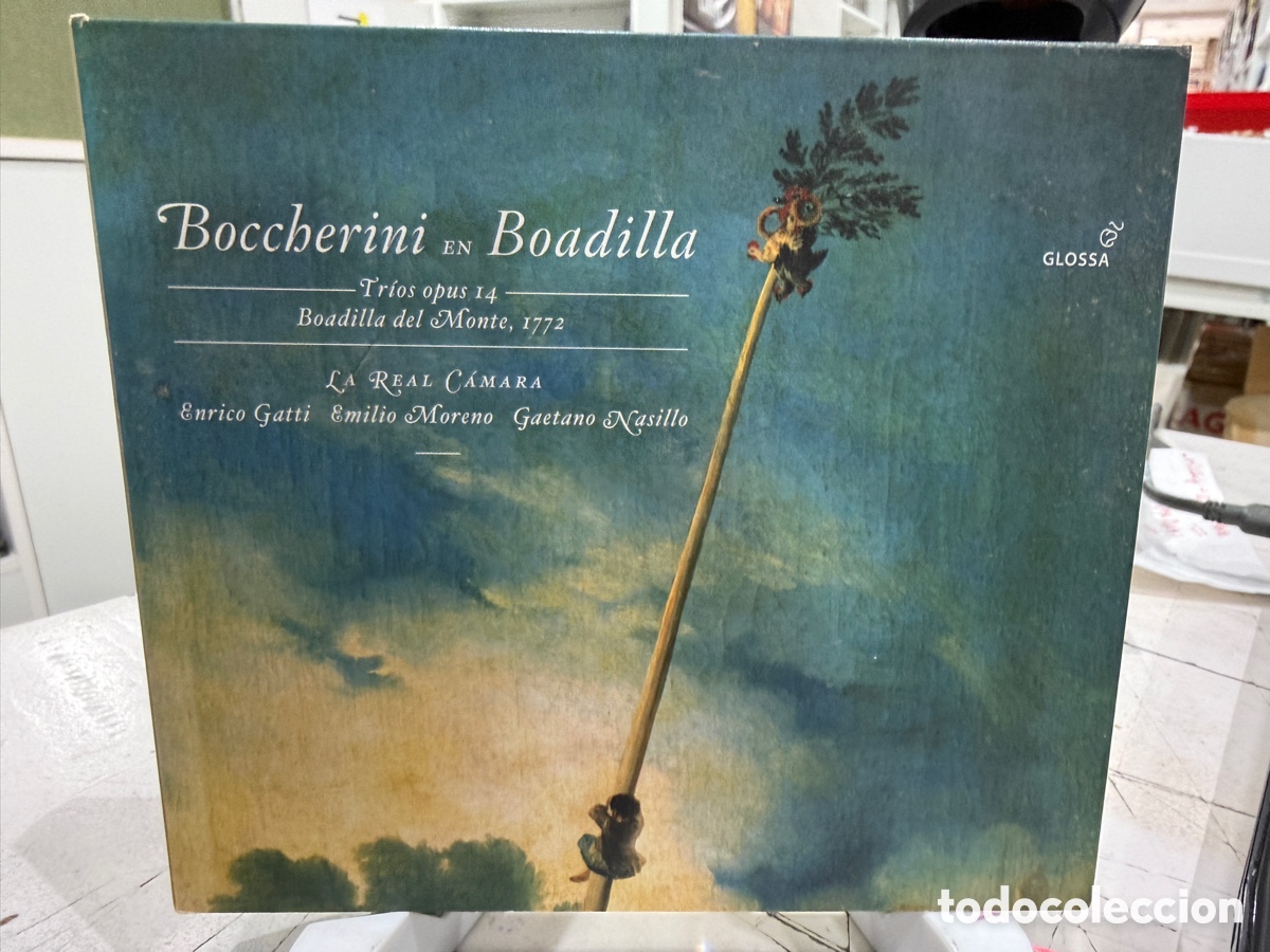 CDs de M&uacute;sica: Boccherini - La Real C&aacute;mara - Boccherini En Boadilla (Trios Opus 14 Boadilla Del Monte, 1772) (2xCD)