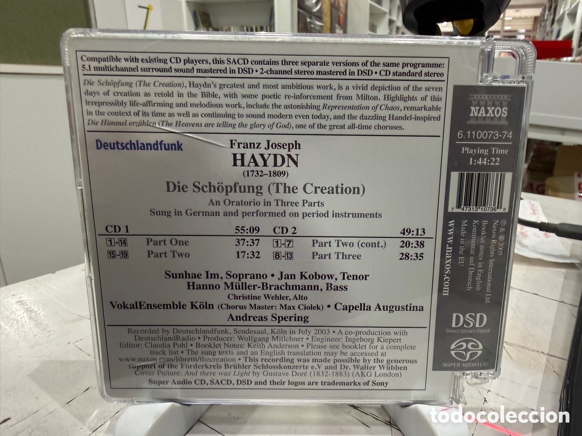 CDs de m&uacute;sica: Haydn - Andreas Spering - Die Sch&ouml;pfung (2xSACD) - Foto 2