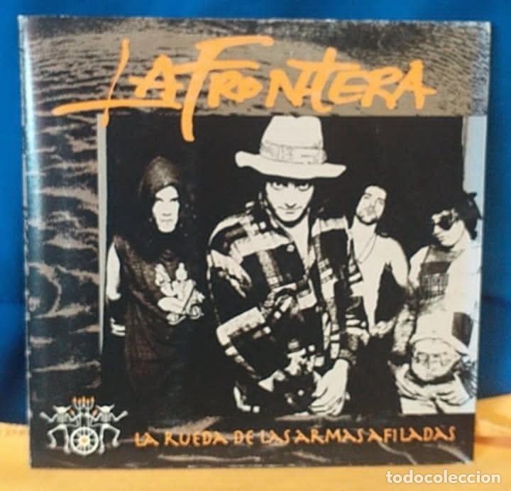 CDs de M&uacute;sica: CD La frontera / La Rueda de las Armas Afiladas. CD Single Promo 1994