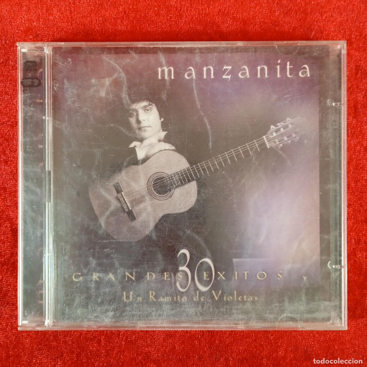 CDs de M&uacute;sica: MANZANITA - GRANDES EXITOS - 30 CANCIONES - UN RAMITO DE VIOLETAS - COL 492709 2 - 2 CD'S / 3548