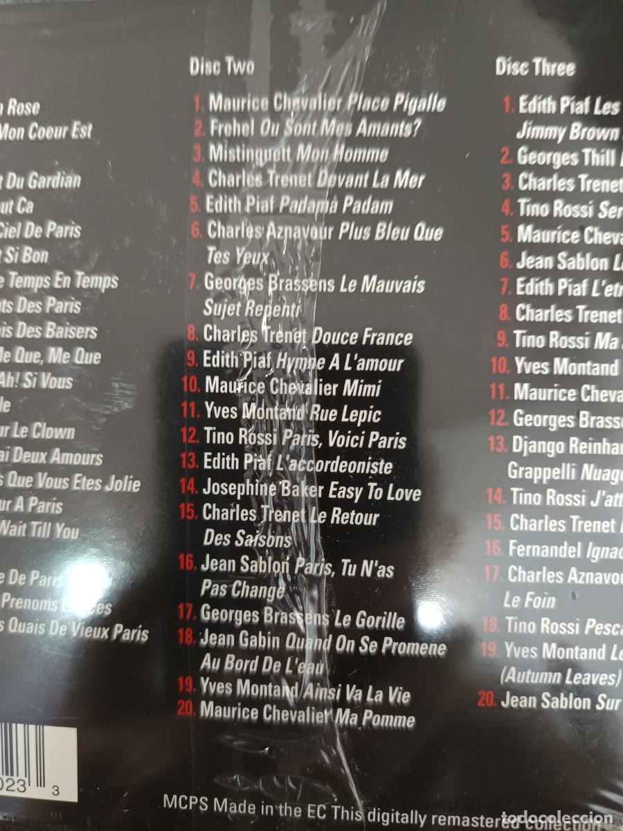 CDs de m&uacute;sica: 3 CD SET. CAF&Eacute; DE PARIS. THE ABSOLUTELY ESSENTIAL 3 CD COLLECTION - Foto 9