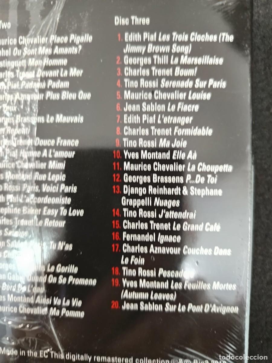 CDs de m&uacute;sica: 3 CD SET. CAF&Eacute; DE PARIS. THE ABSOLUTELY ESSENTIAL 3 CD COLLECTION - Foto 10