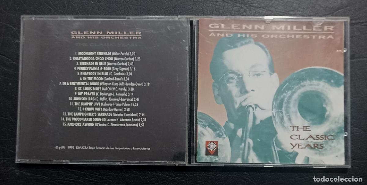 CDs de M&uacute;sica: CD GLENN MILLER AND HIS ORCHESTRA - THE CLASSIC YEARS - 1995