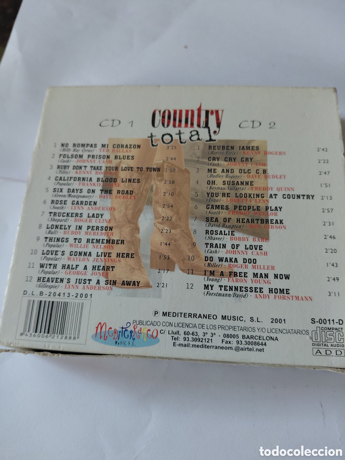 CDs de m&uacute;sica: Cd de musica country - Foto 3