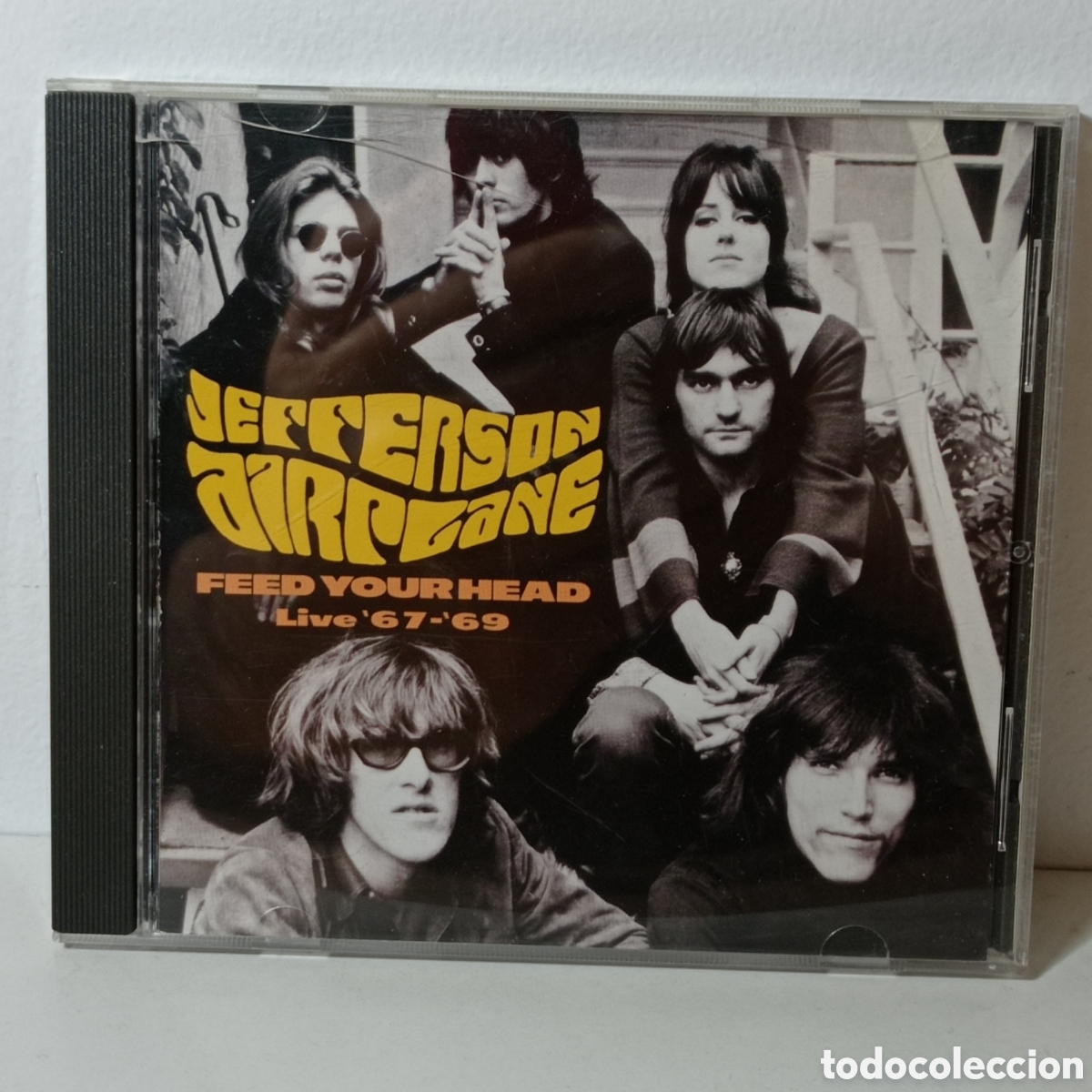 CDs de M&uacute;sica: JEFFERSON AIRPLANE, FEED YOUR HEAD LIVE 67-69.