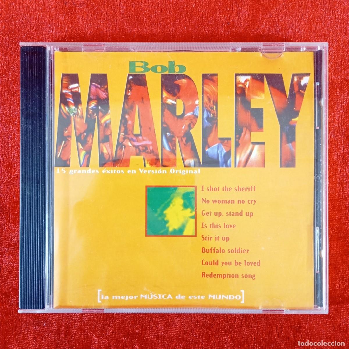 CDs de M&uacute;sica: BOB MARLEY - 15 GRANDES &Eacute;XITOS EN VERSI&Oacute;N ORIGINAL - 1998 - CD - DISCO DE M&Uacute;SICA / 3604
