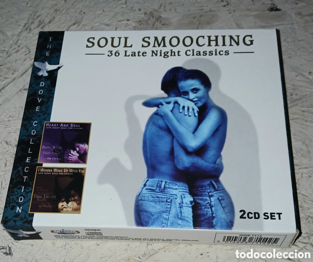 CDs de M&uacute;sica: Pack 2 CD Soul Smooching - 36 Late Night Classics (2 CD Set) The Dove Collection 2005 Prism Leisure
