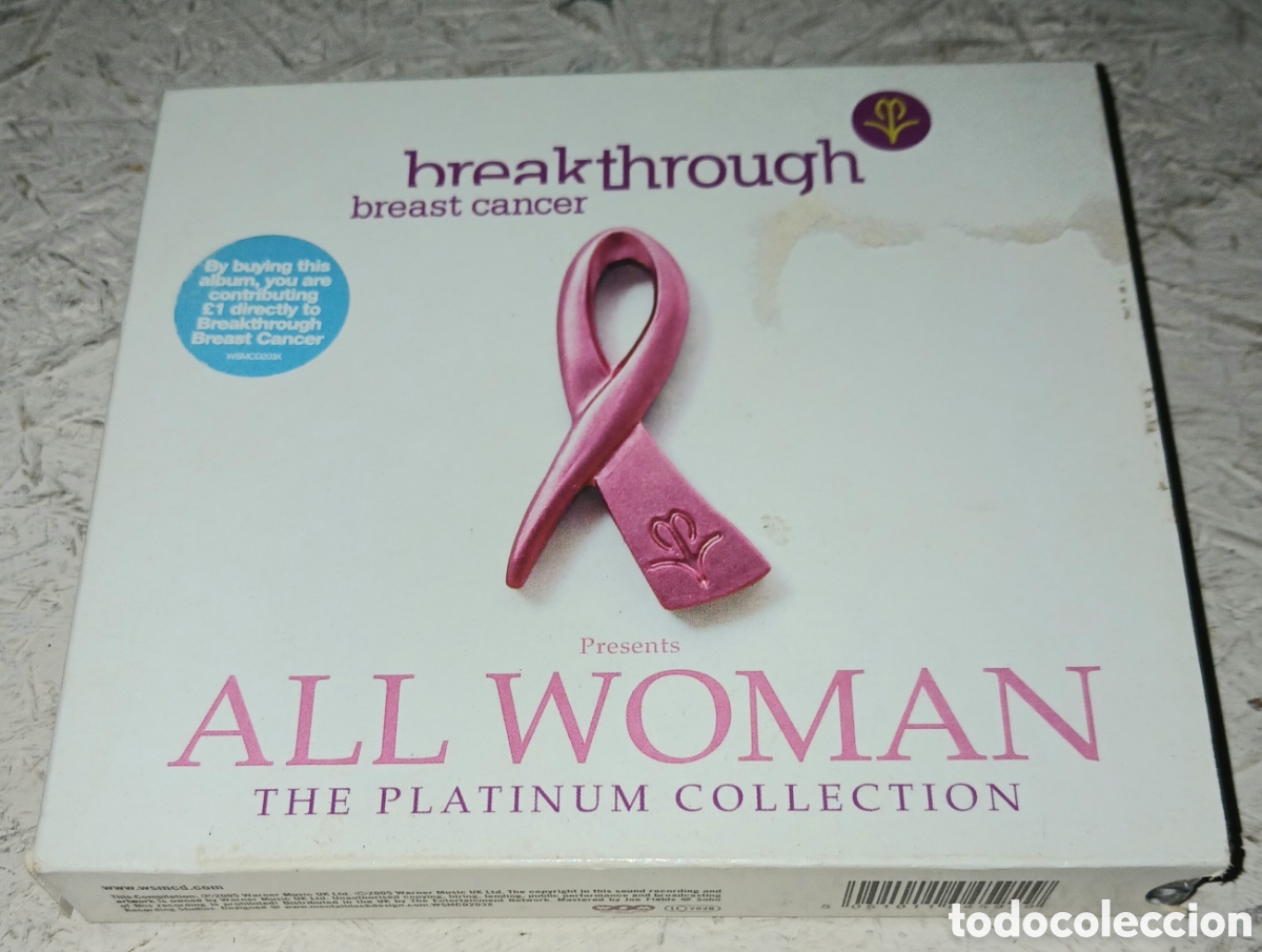 CDs de M&uacute;sica: Pack 3 CD Box Set - All Woman: The Platinum Collection (2005) Warner