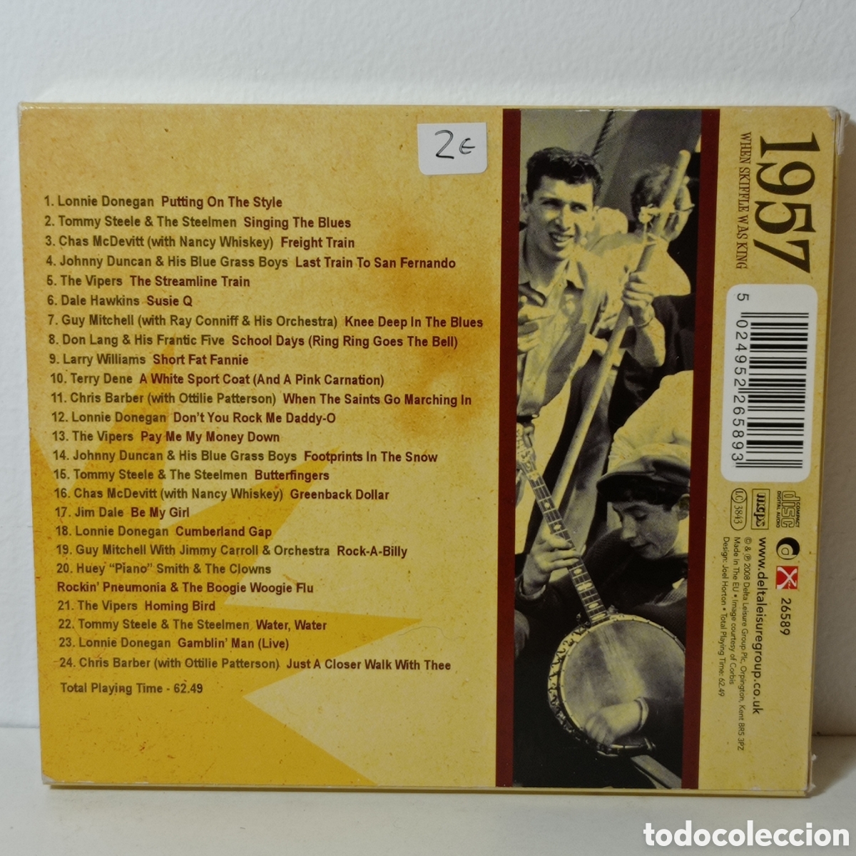 CDs de m&uacute;sica: VV.AA. 1957 WHEN SKIFFLE WAS KING - Foto 2