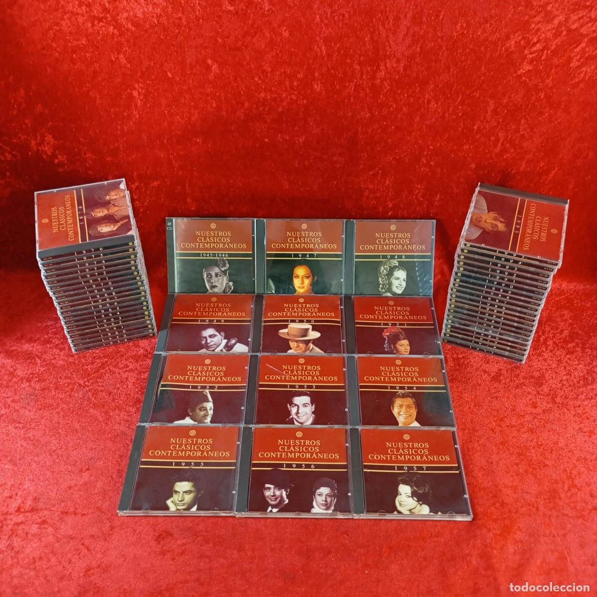 CDs de M&uacute;sica: NUESTROS CL&Aacute;SICOS CONTEMPOR&Aacute;NEOS - 1945-1995 - 50 CD'S DE M&Uacute;SICA - COLECCI&Oacute;N COMPLETA / 3619