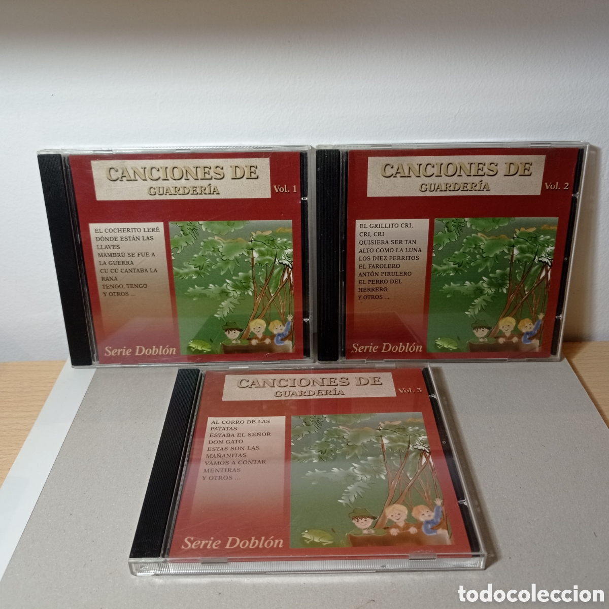 CDs de M&uacute;sica: CANCIONES DE GUARDER&Iacute;A VOL.1 - 2 - 3