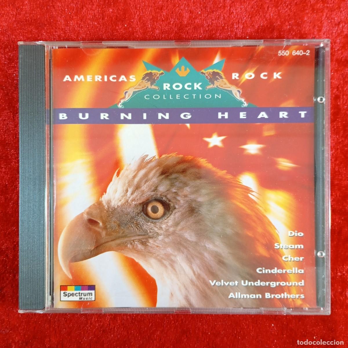 CDs de M&uacute;sica: BURNING HEART - AMERICAS ROCK - 550 640-2 - CD - DISCO DE M&Uacute;SICA / 3649