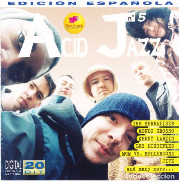 CDs de M&uacute;sica: CD COMPILATION - Acid Jazz N&ordm; 5 - New Sounds Multimedia 1997 - AJE 005 (NM/NM)