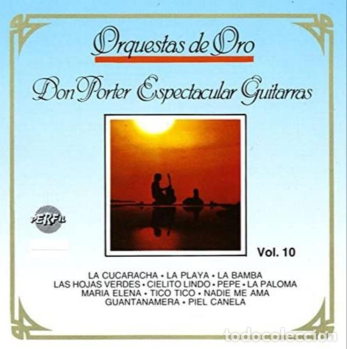 CDs de M&uacute;sica: CD DON PORTER - Espectacular Guitarras - Orquestas De Oro 1992 - Vol. 10 (NM/NM)