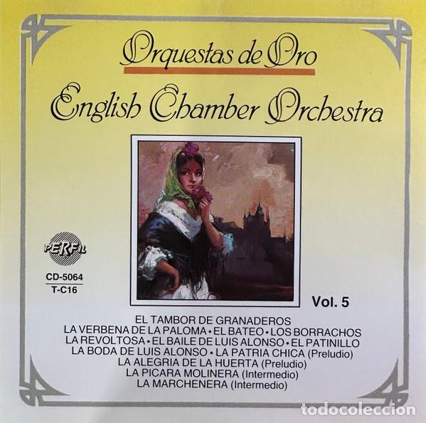 CDs de M&uacute;sica: CD ENGLISH CHAMBER ORCHESTRA - Orquestas De Oro Vol. 5 - 1989 (NM/NM)