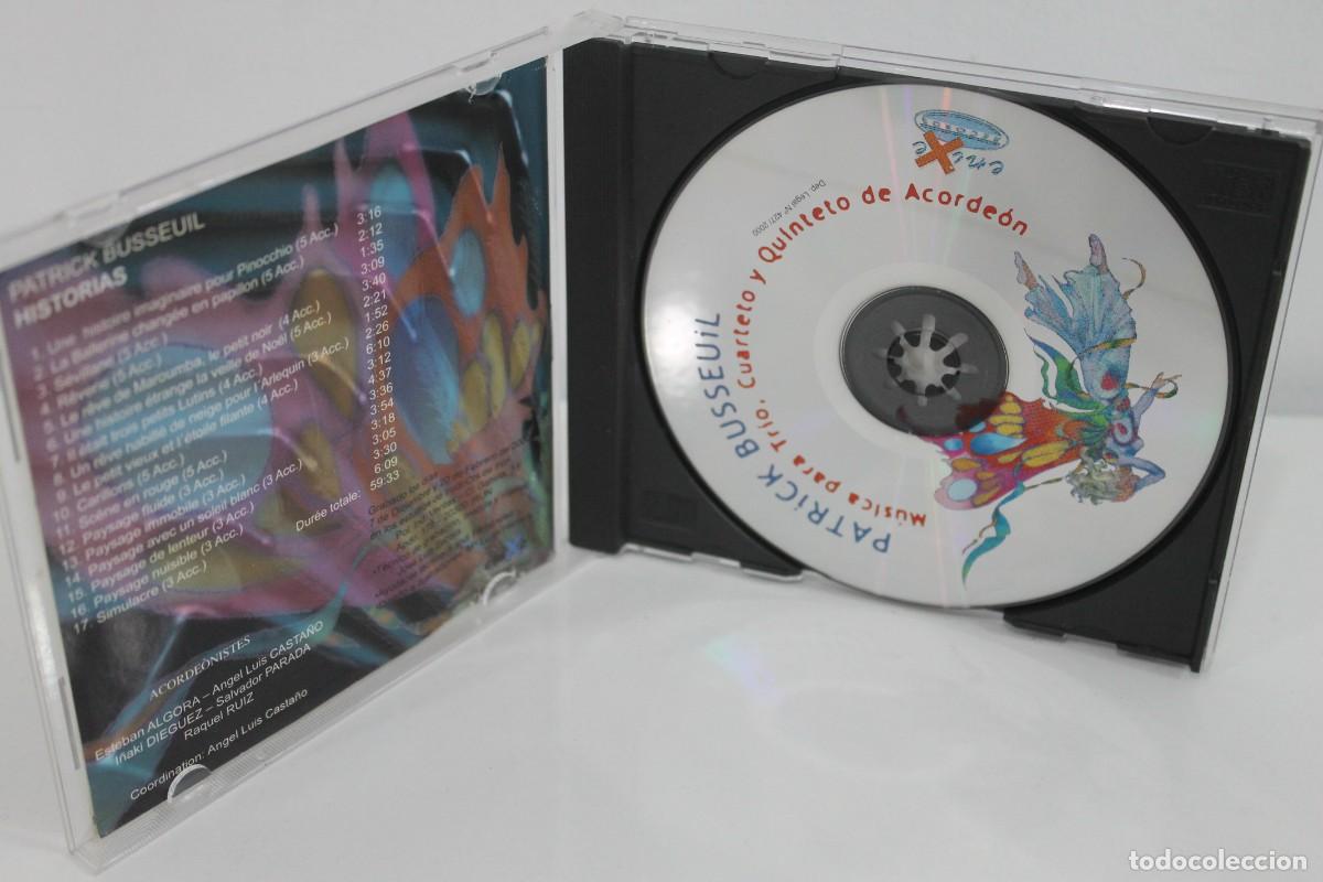 CDs de m&uacute;sica: PATRICK BUSSEUIL HISTORIAS CD ACORDEON - Foto 2
