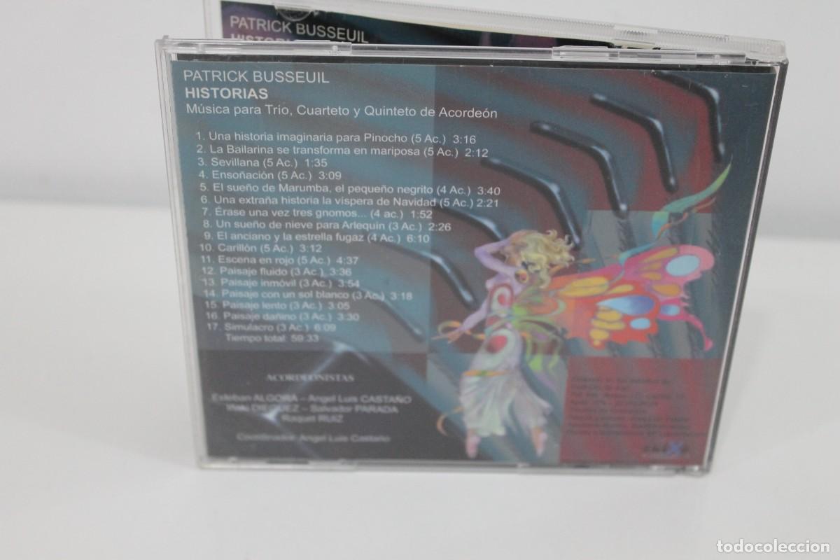 CDs de m&uacute;sica: PATRICK BUSSEUIL HISTORIAS CD ACORDEON - Foto 3