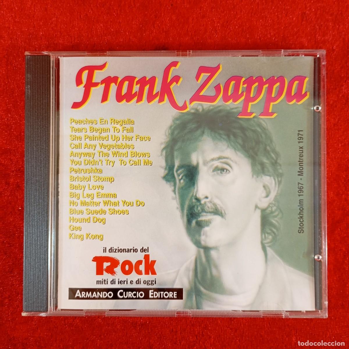 CDs de M&uacute;sica: FRANK ZAPPA - ARMANDO CURCIO EDITORE - STOCKHOLM 1967 - MONTREUX 1971 - CD - DISCO DE M&Uacute;SICA / 3676