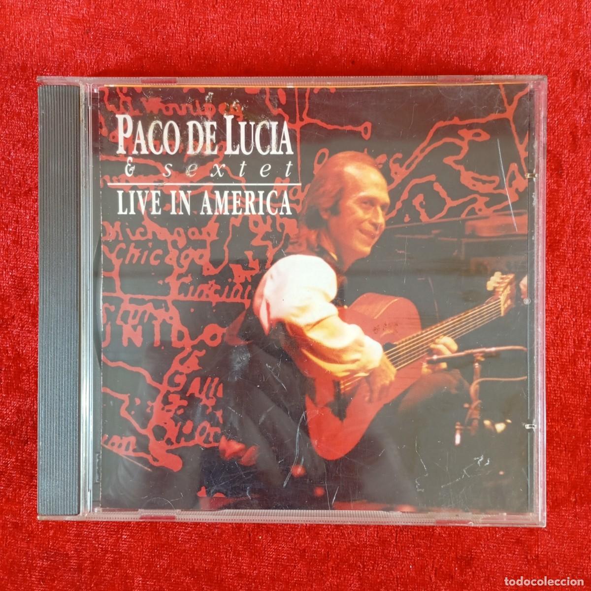 CDs de M&uacute;sica: PAVO DE LUCIA & SEXTET - LIVE IN AMERICA - 518 809-2 - CD - DISCO DE M&Uacute;SICA / 3687