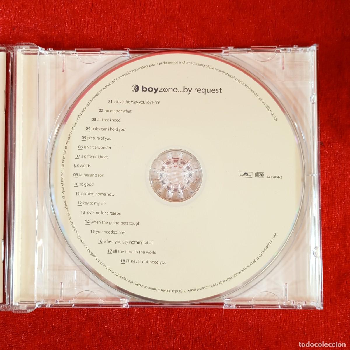 CDs de m&uacute;sica: BOY ZONE BY REQUEST - 547 404-2 - CD - DISCO DE M&Uacute;SICA / 3689 - Foto 4