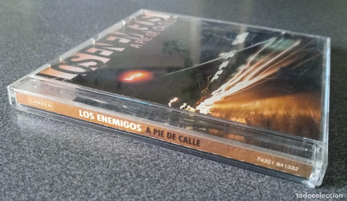 CDs de m&uacute;sica: Cd Los Enemigos A pie De Calle - Foto 2