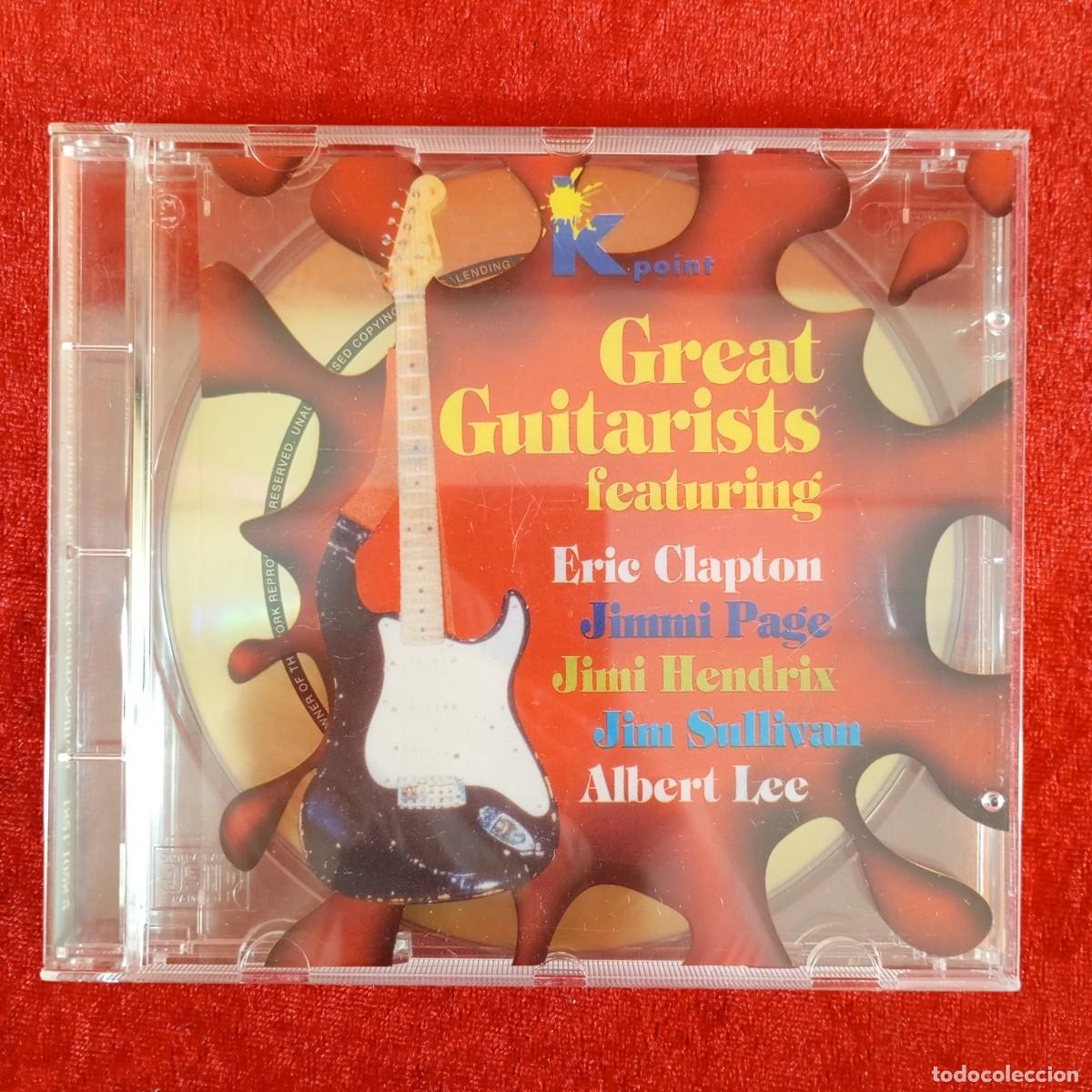 CDs de M&uacute;sica: GREAT GUITARRISTS FEATURING ERIC CLAPTON, JIMMI PAGE, JIMI HENDRIX ... - CD - DISCO DE M&Uacute;SICA / 3701