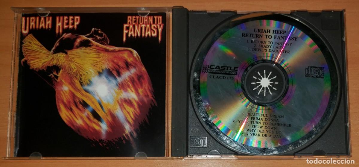 CDs de m&uacute;sica: Uriah Heep - Return To Fantasy - Foto 1