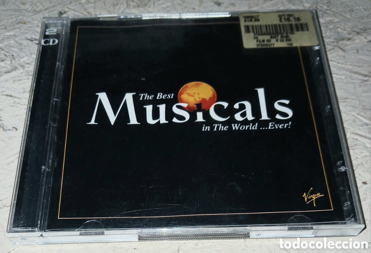 CDs de M&uacute;sica: Doble CD Recopilatorio - The Best Musicals in the World Ever - Virgin