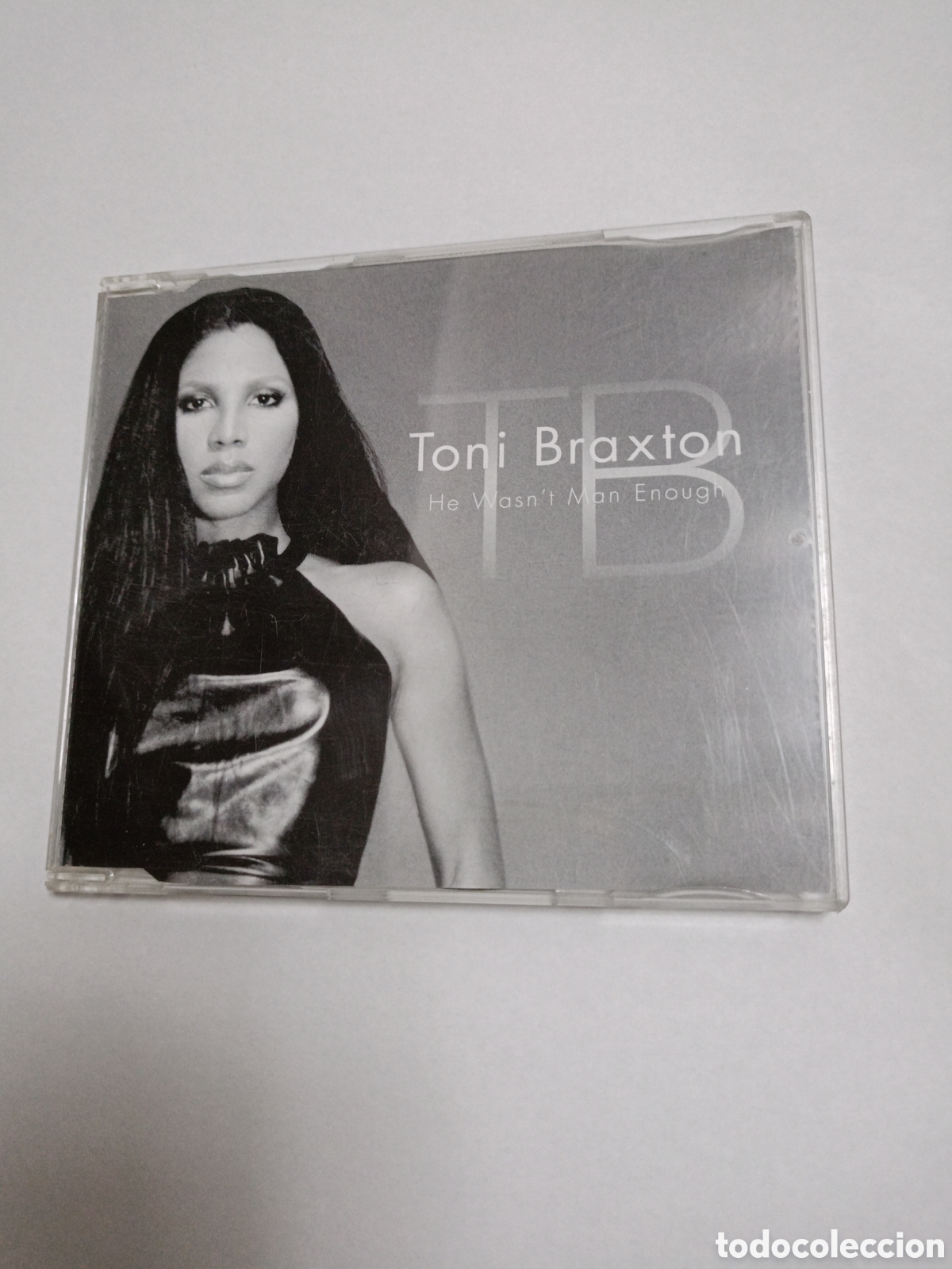 CDs de m&uacute;sica: Toni Braxton He wasnt man enough cd single - Foto 1