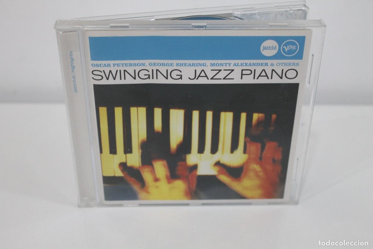 CDs de M&uacute;sica: SWINGING JAZZ PIANO PETERSON GEORGE SHEARING MONTY ALEXANDER & OTHERS CD