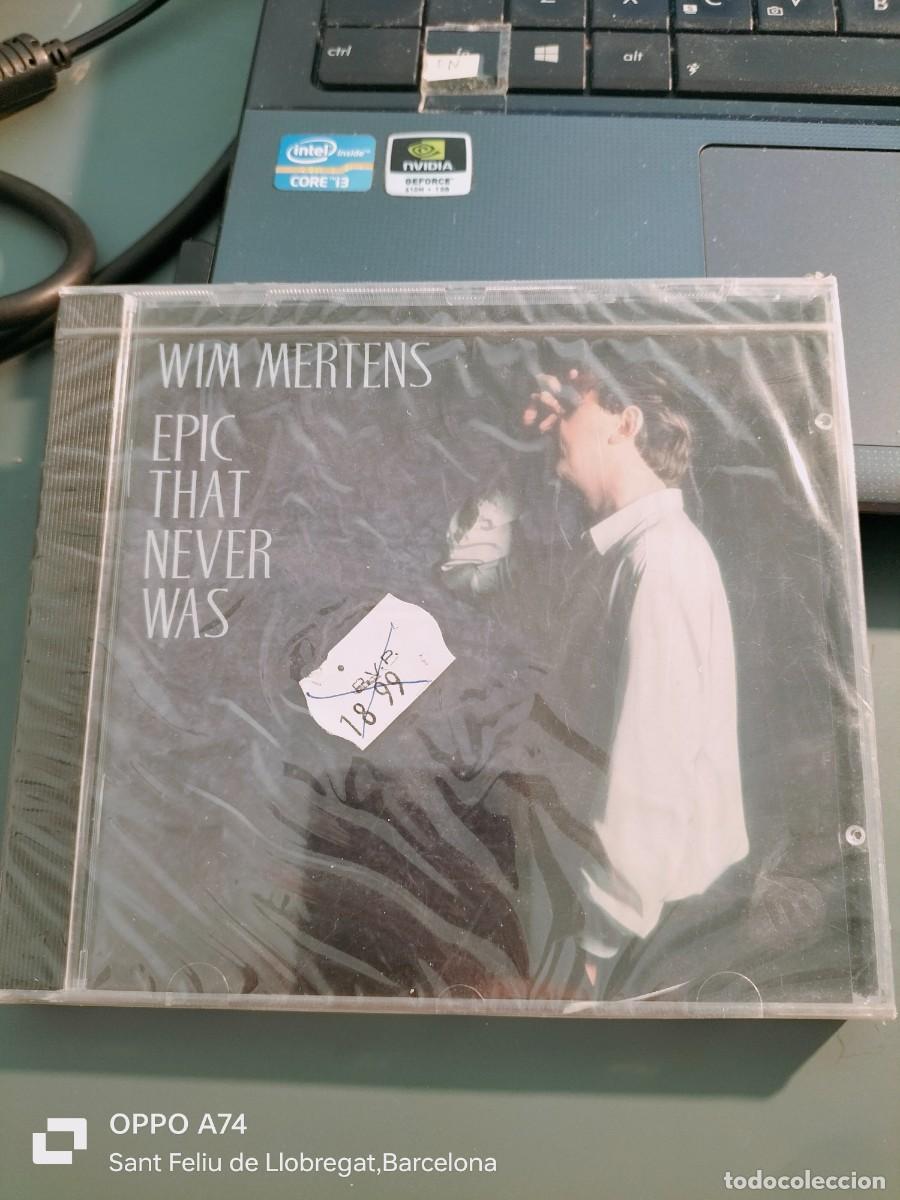 CDs de M&uacute;sica: RAR CD. WIM MERTENS. EPIC THAT NEVER WAS. MADE IN SPAIN. SEALED. MINT