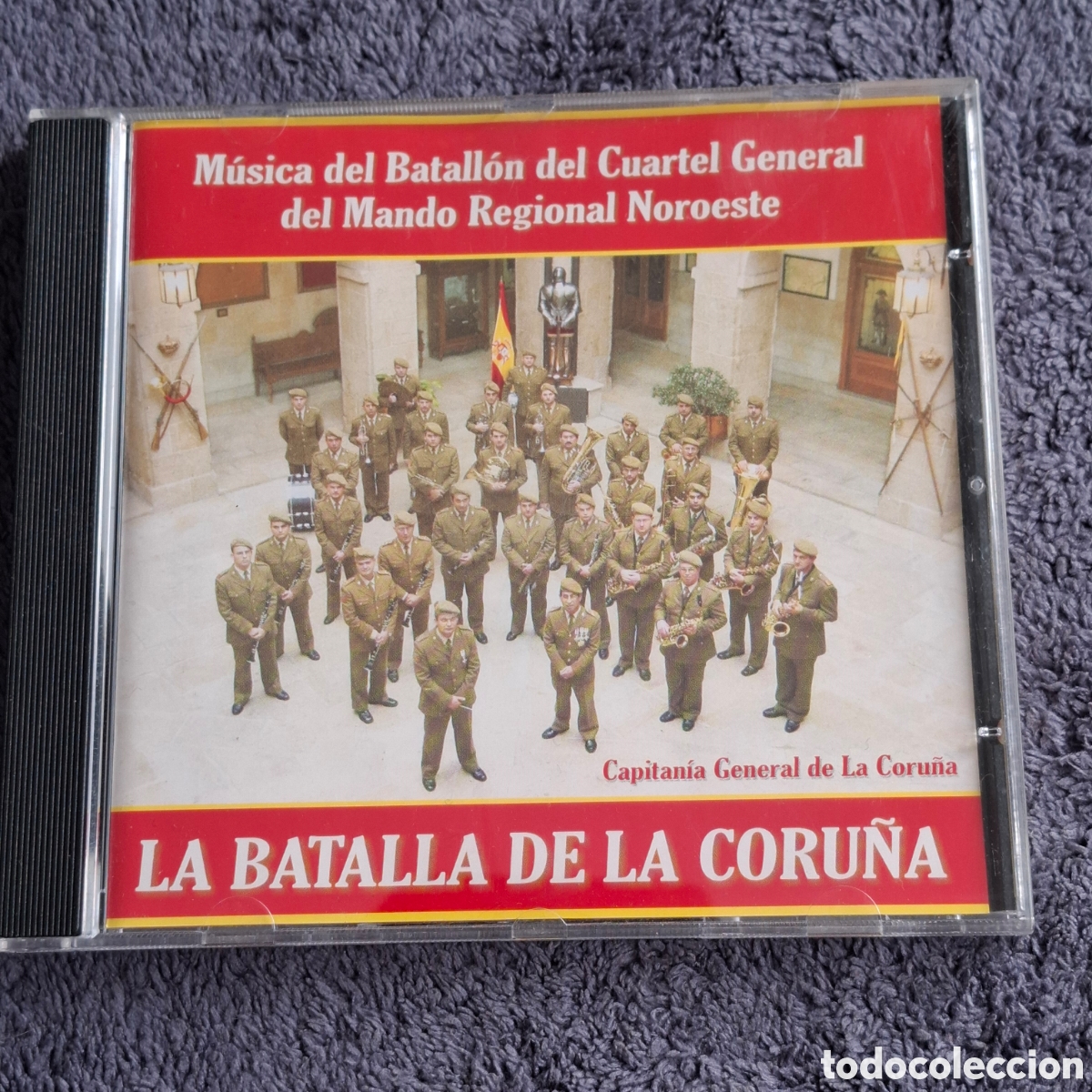 CDs de M&uacute;sica: CD80. M&uacute;sica Del Batall&oacute;n General Del Mando Regional Noroeste - La Batalla De La Coru&ntilde;a, 2002, Cd.